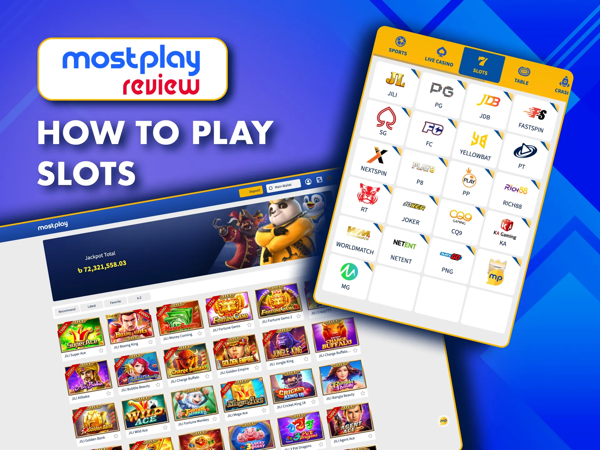 Learn how to play slots at MostPlay.